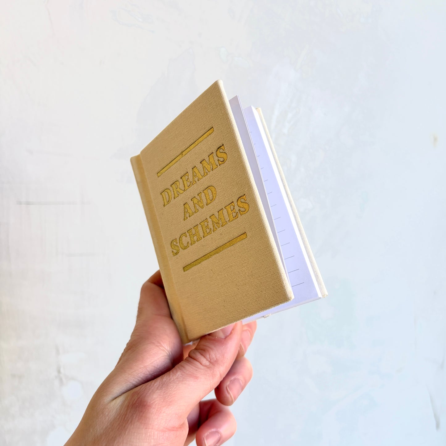 Mini Notebook - Dreams And Schemes