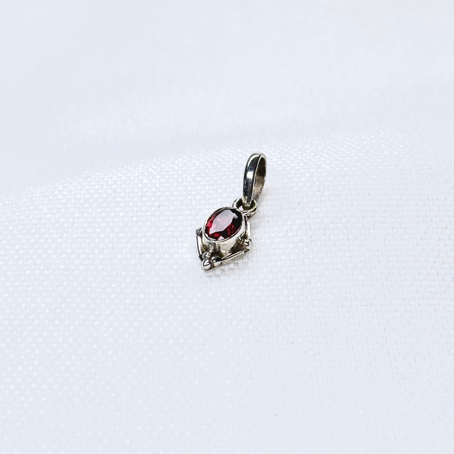 Silver Gem Pendant #1