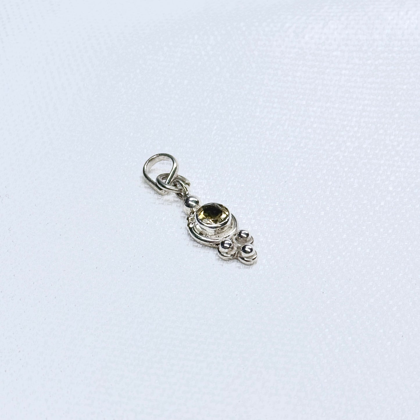 Silver Gem Pendant #10