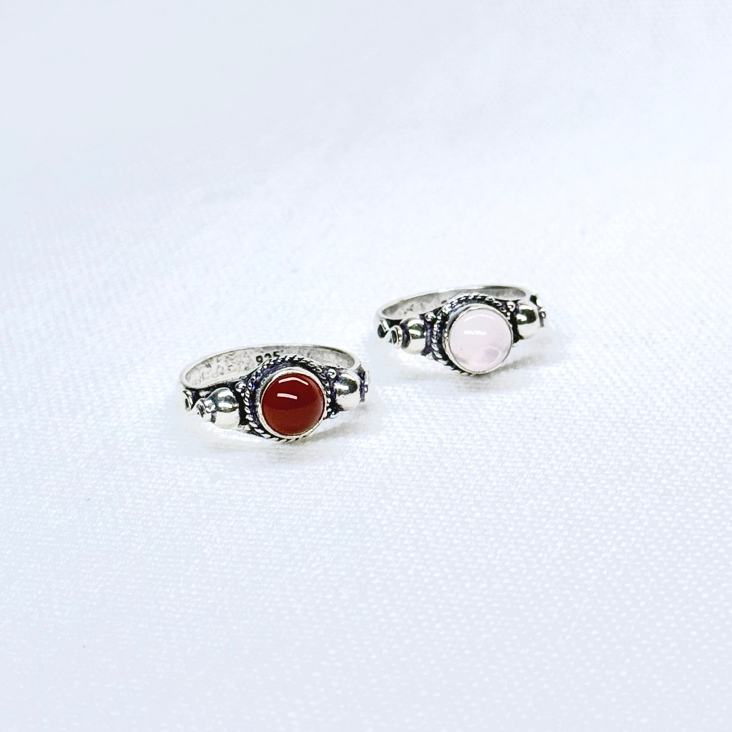 Silver Gemstone Ring #8