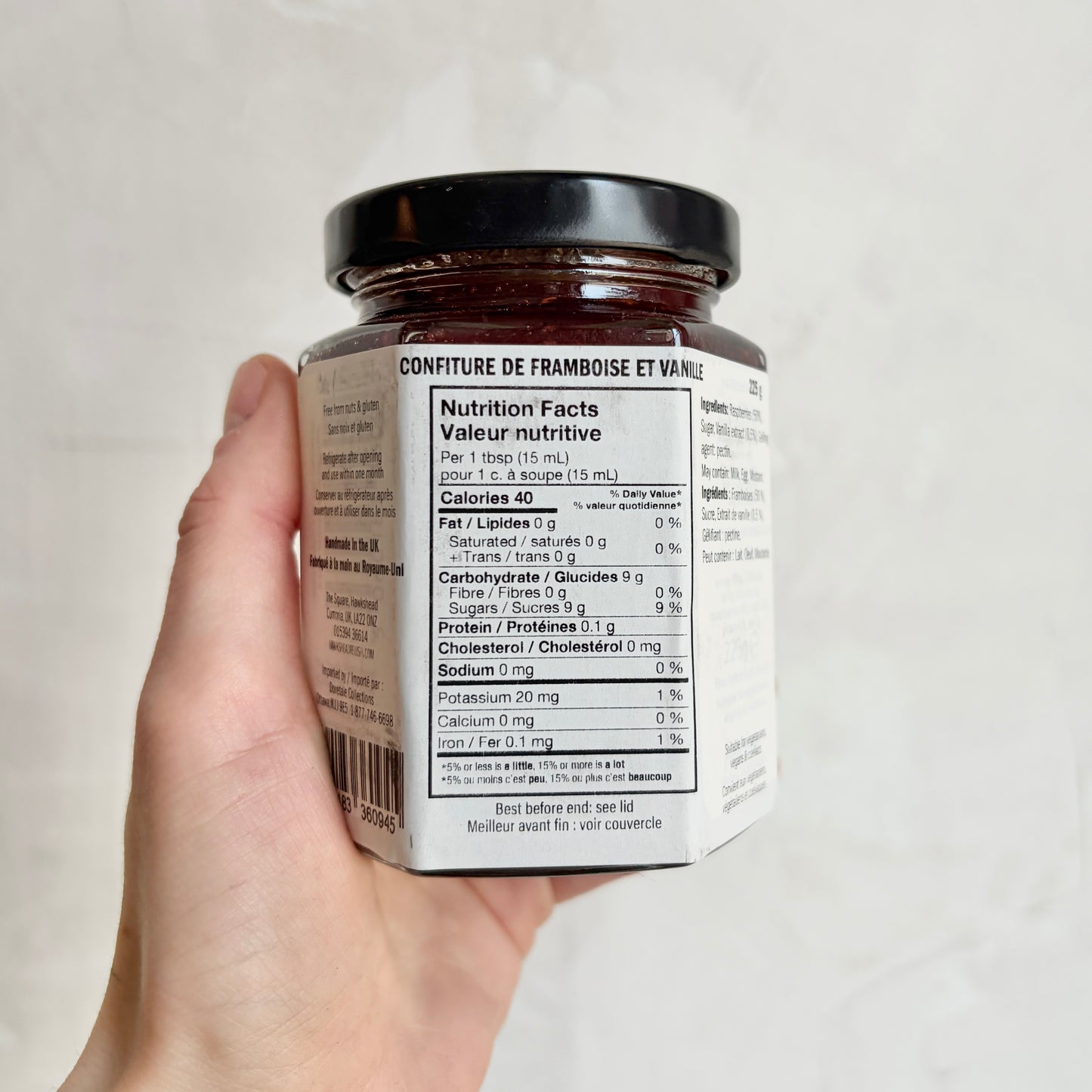 Raspberry & Vanilla Jam