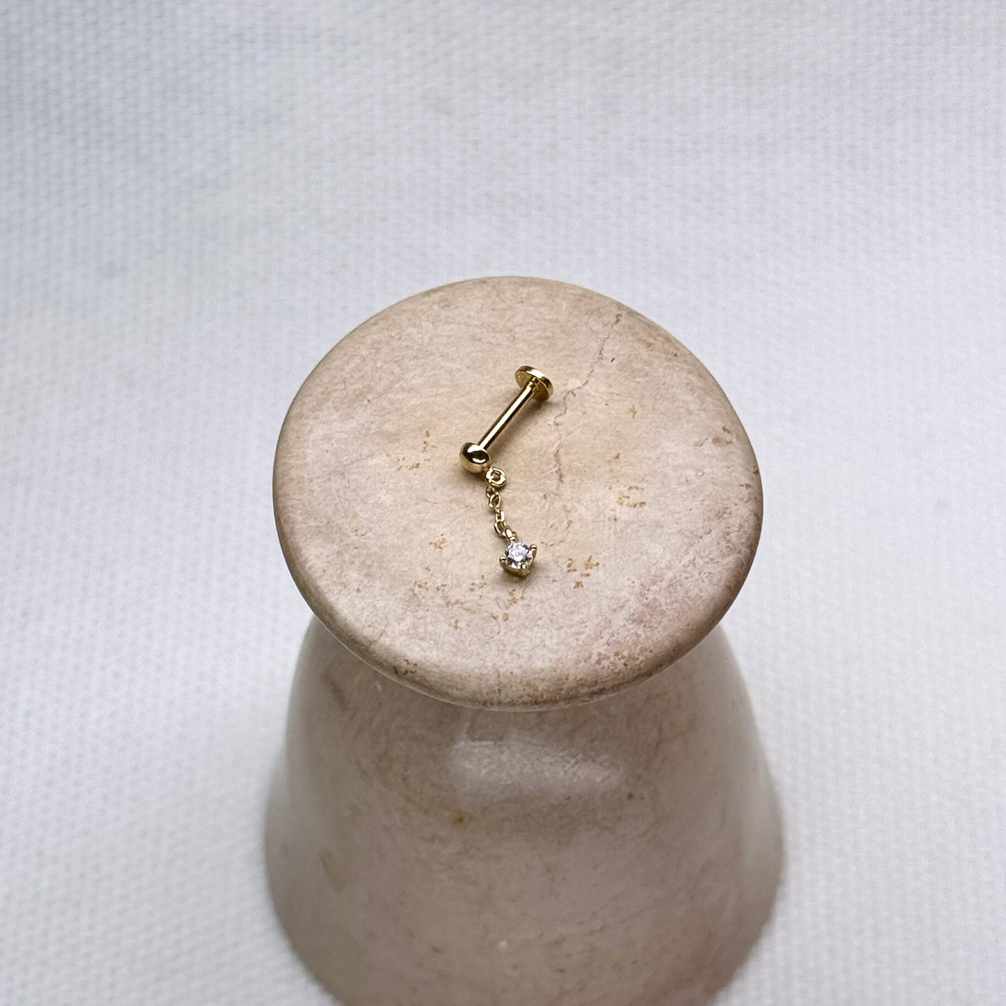 14K Dangle Single Piece