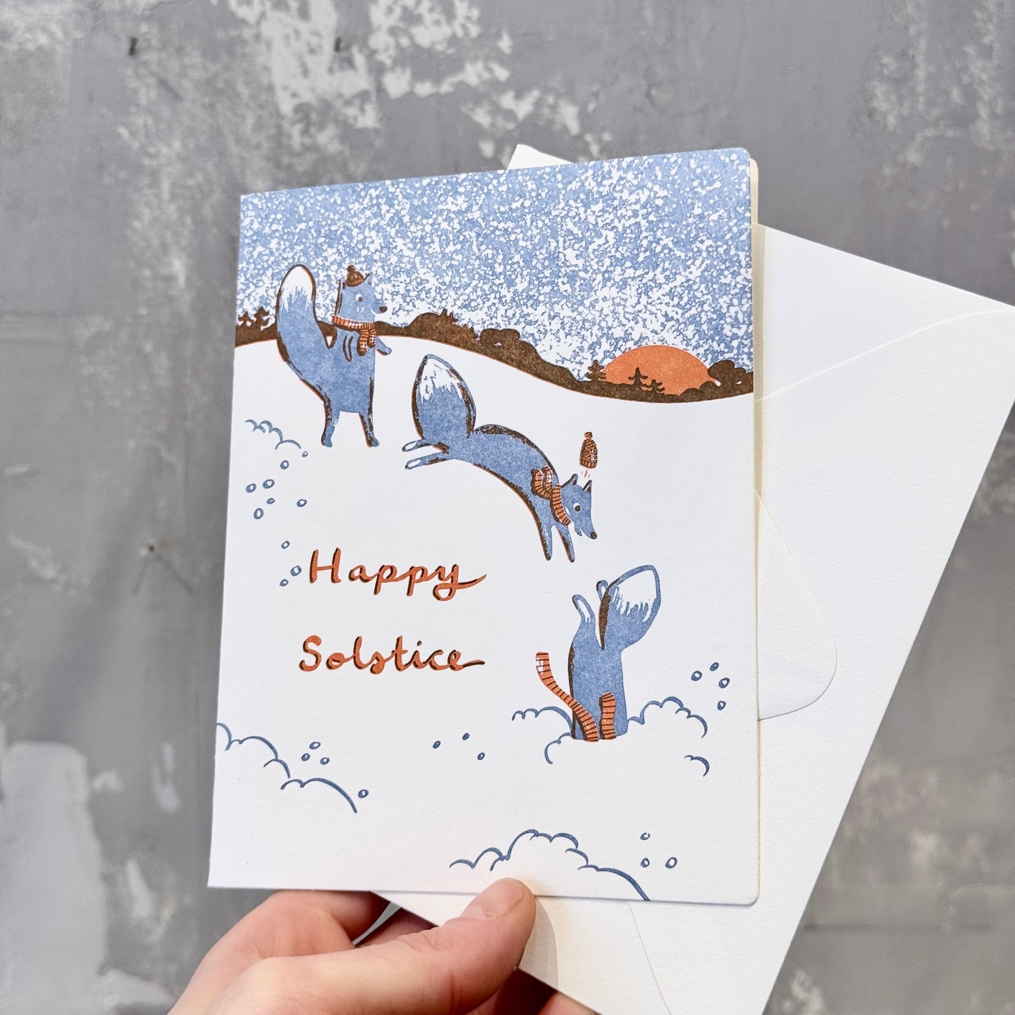'Happy Solstice' Card