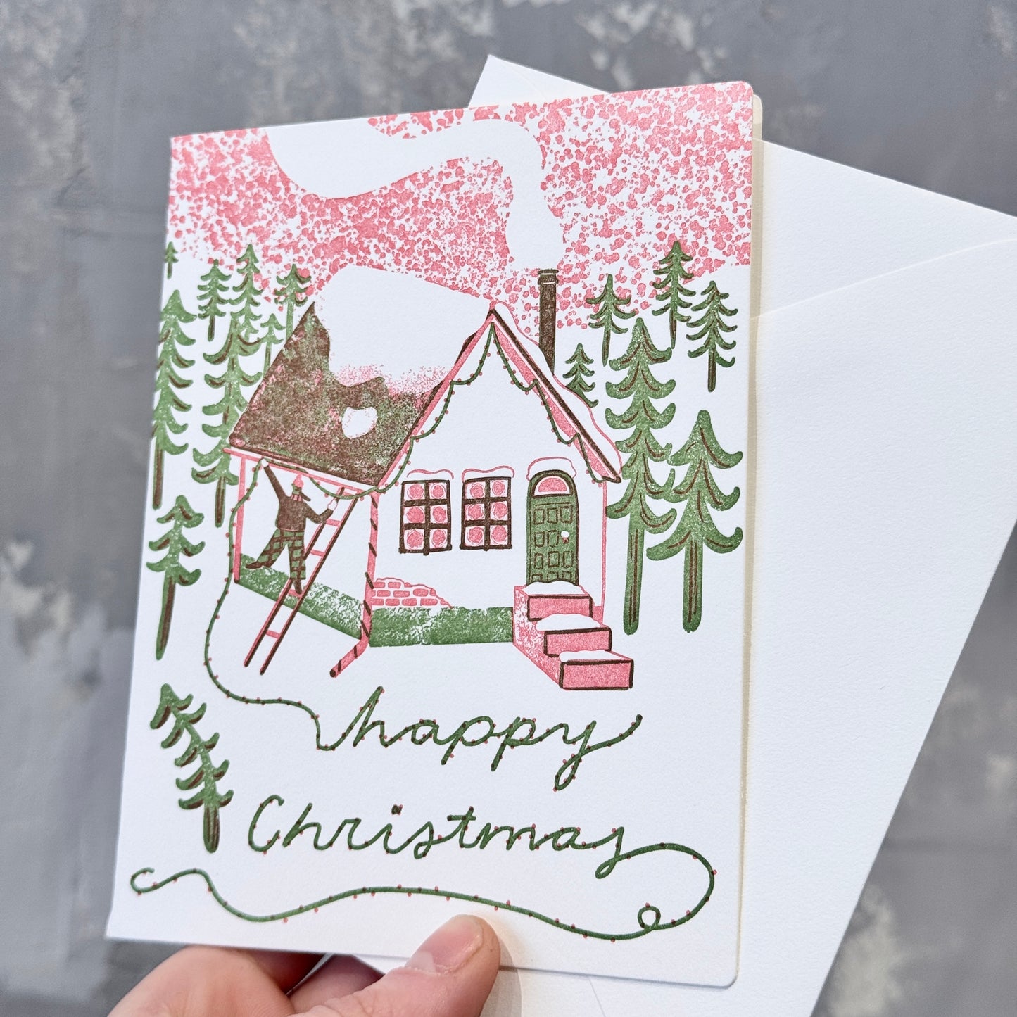 'Happy Christmas' Card
