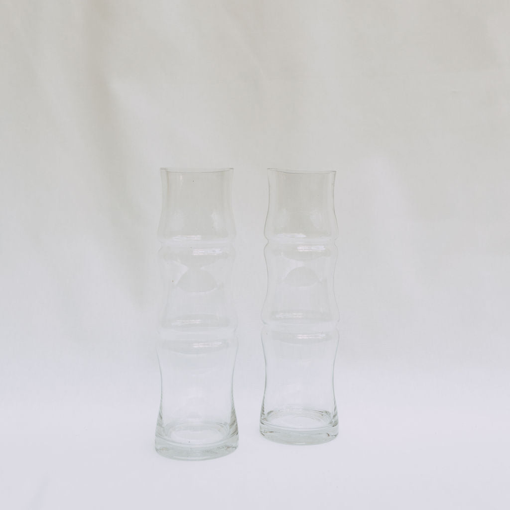 Bamboo Glass Vase