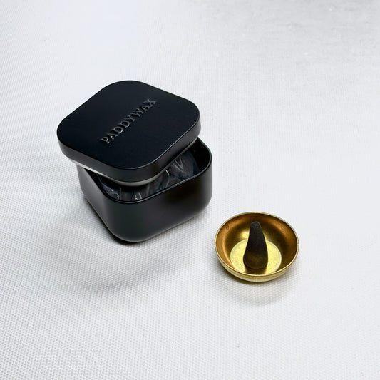Metal Incense Tin - Teak & Tobacco