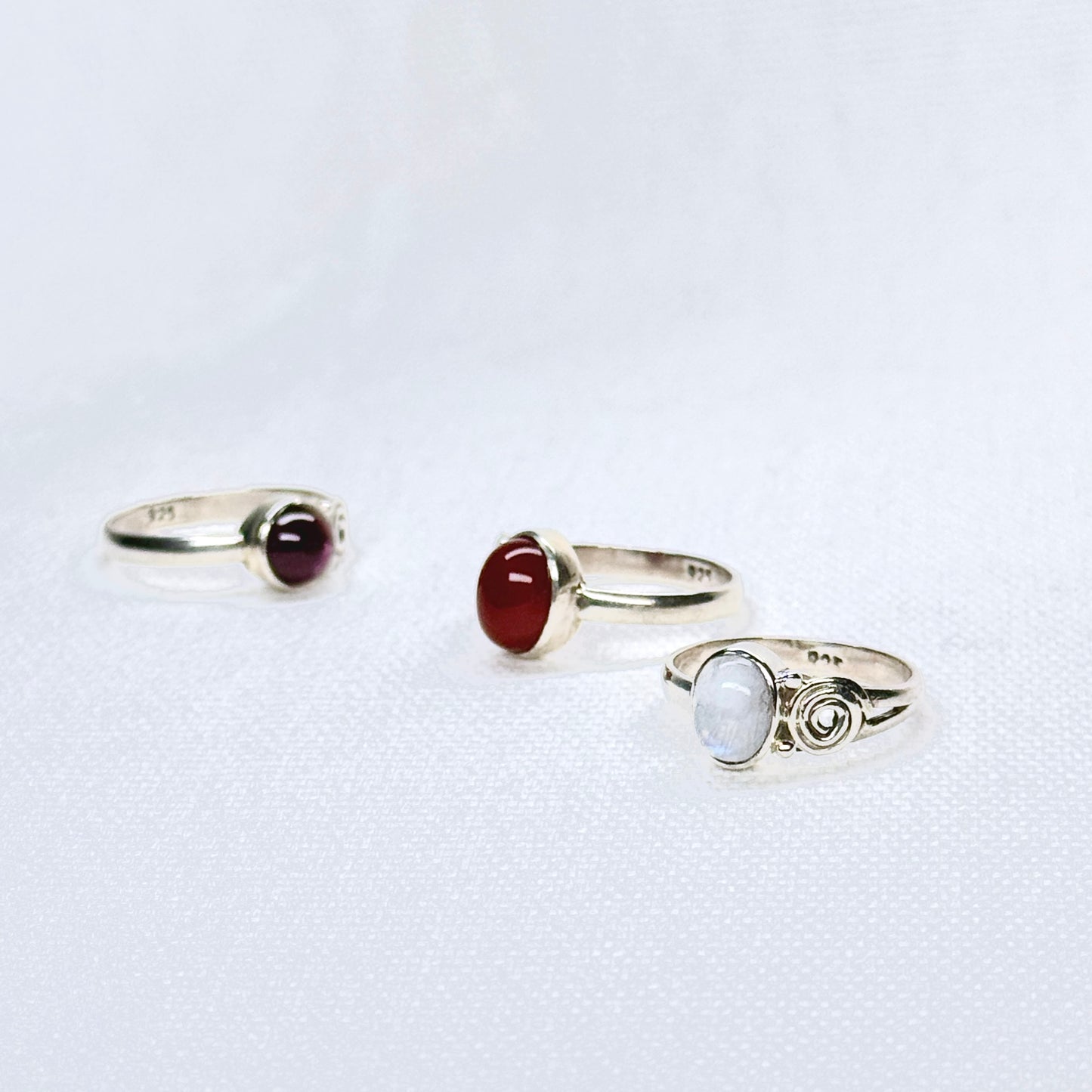 Silver Gemstone Ring #1