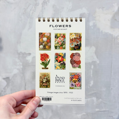 Flowers Postcard Booklet