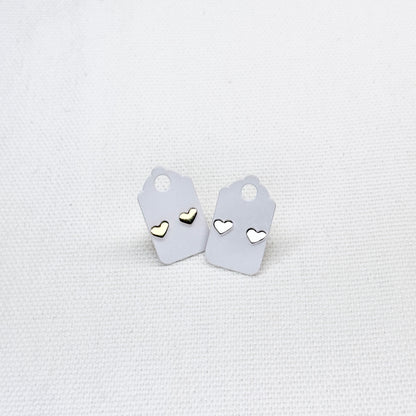 Heart Studs