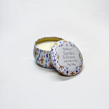 Tin Candle - Garden + Grove 2 oz