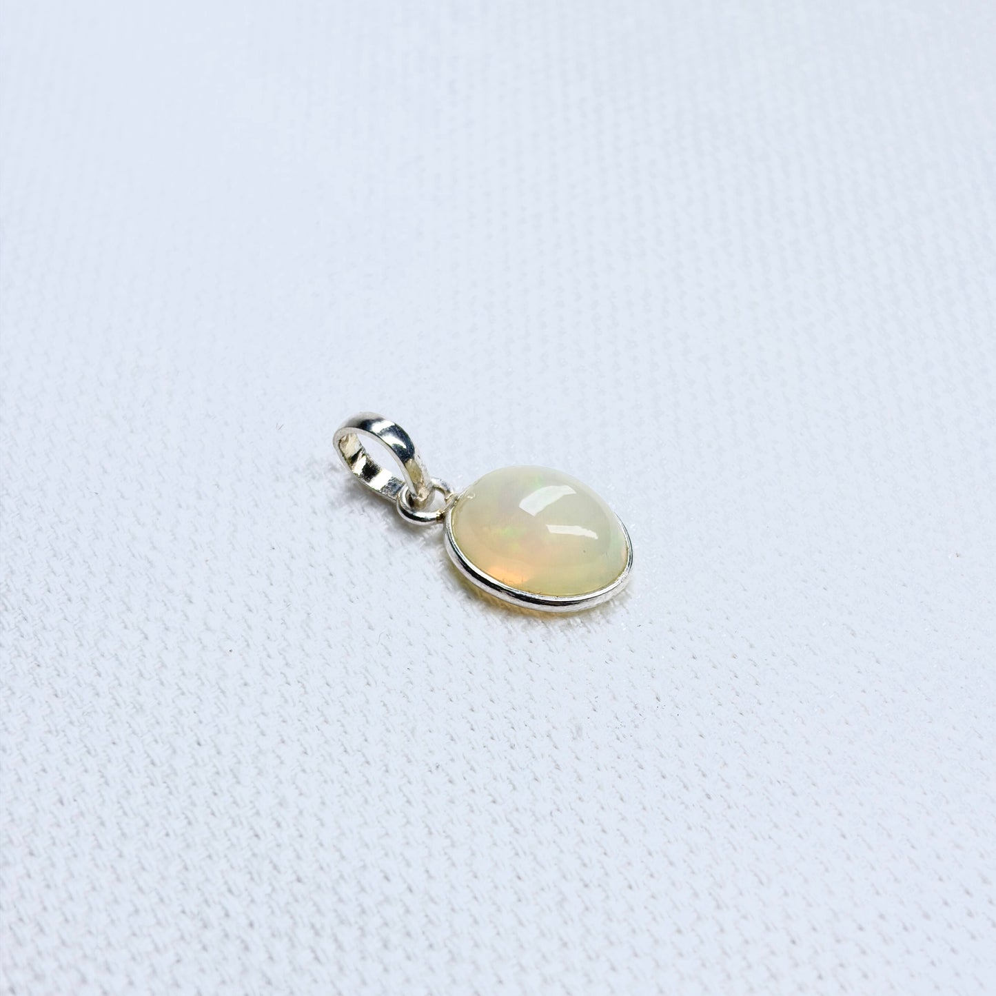 Silver Gem Pendant #12