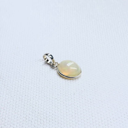 Silver Gem Pendant #12