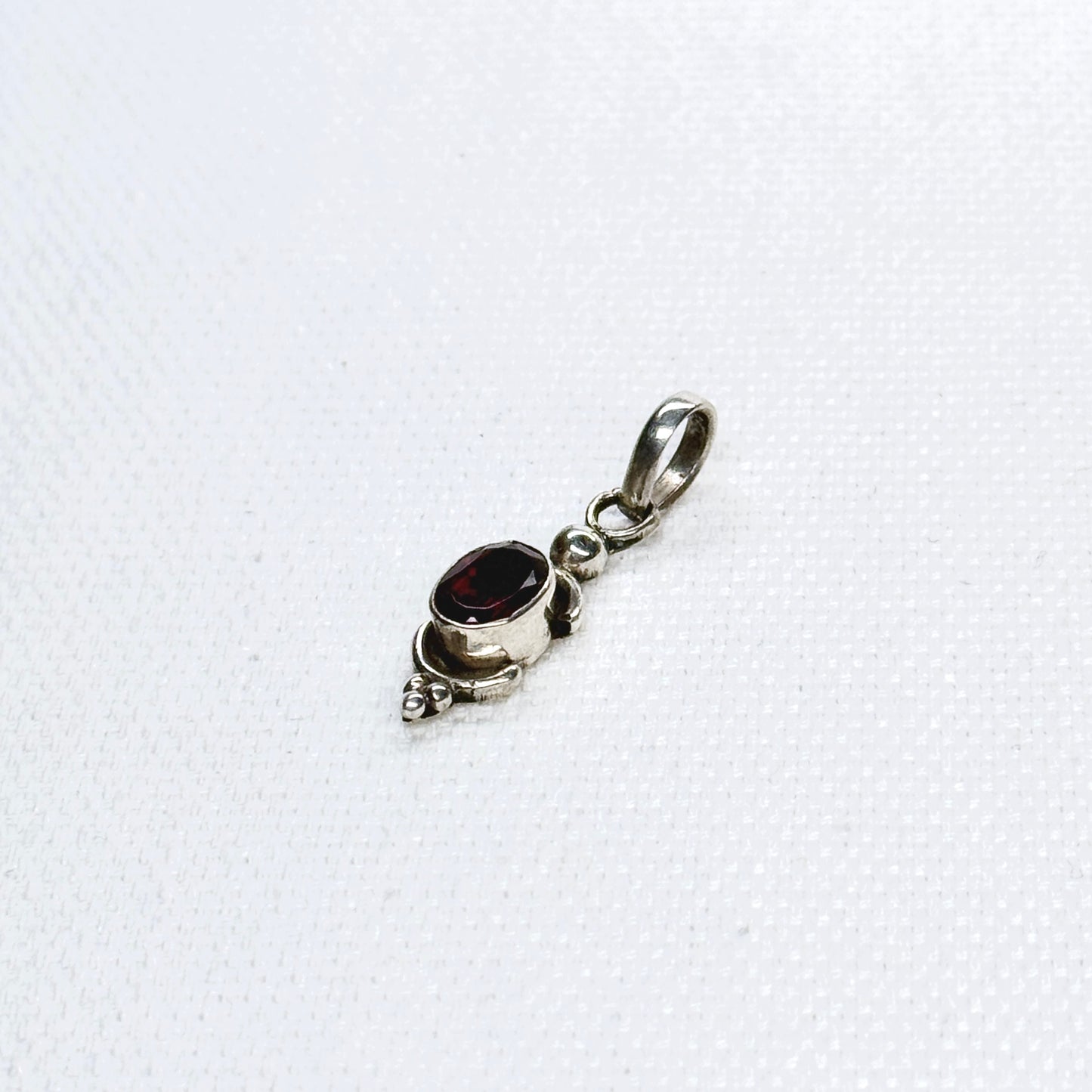 Silver Gem Pendant #2