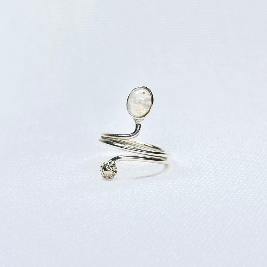 Silver Gemstone Ring #2