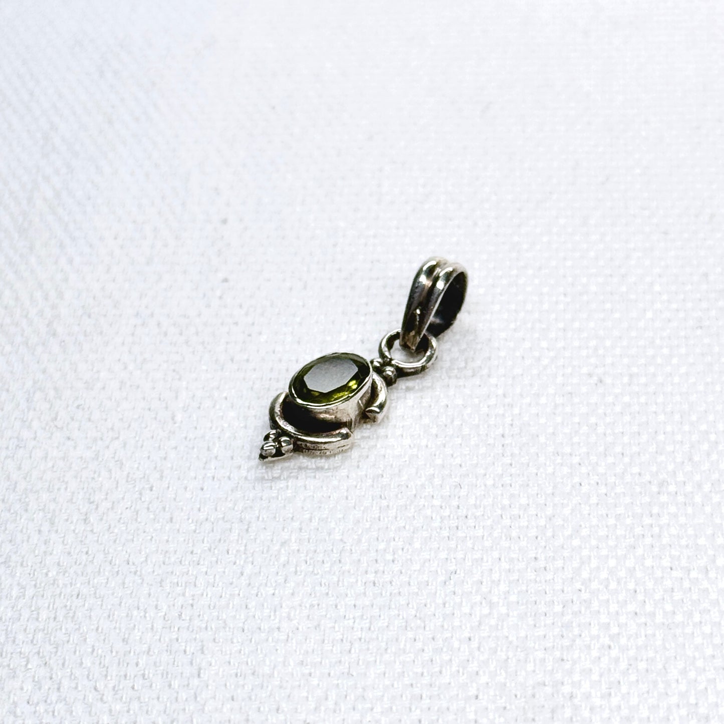 Silver Gem Pendant #2