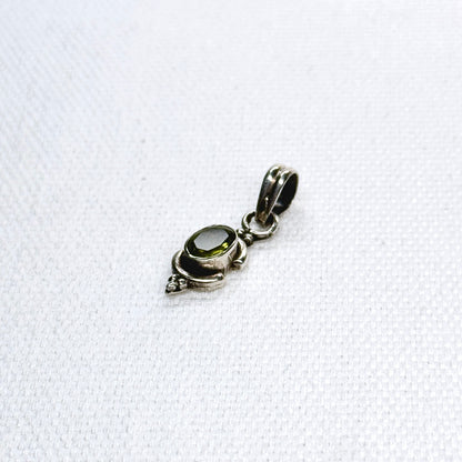 Silver Gem Pendant #2