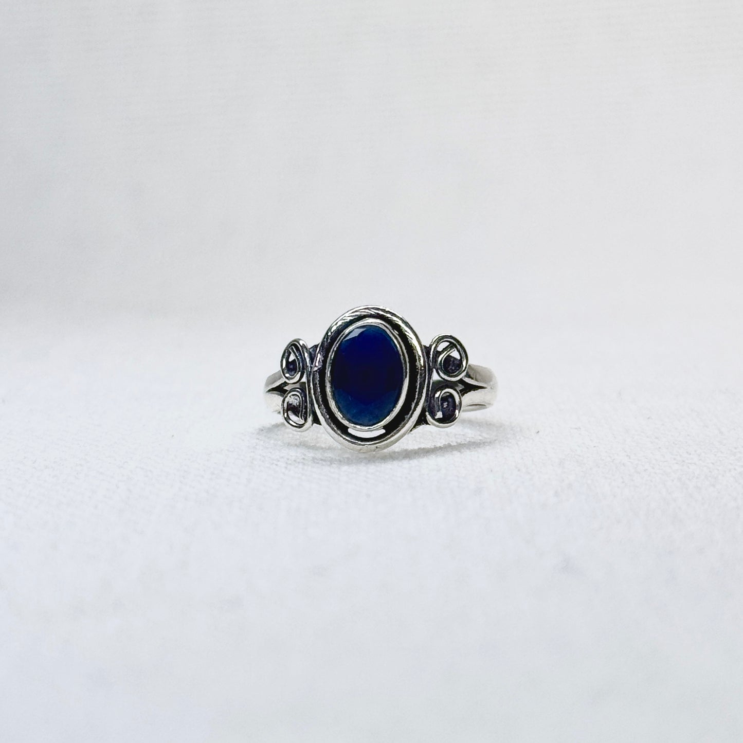 Silver Gemstone Ring #14