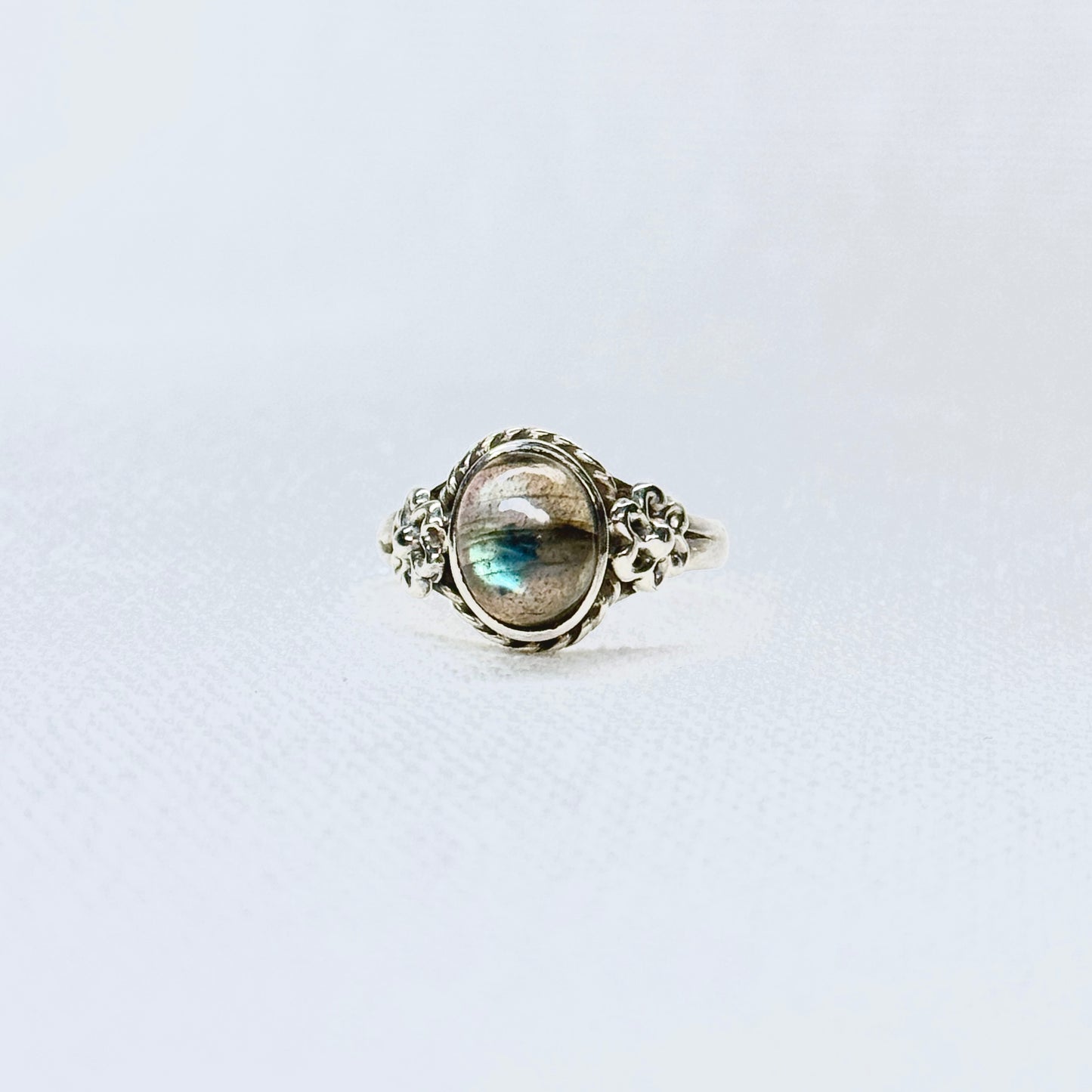 Silver Gemstone Ring #3