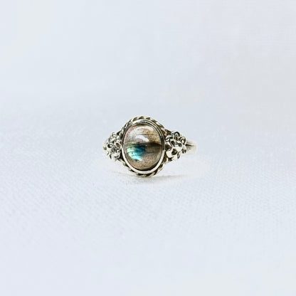 Silver Gemstone Ring #3