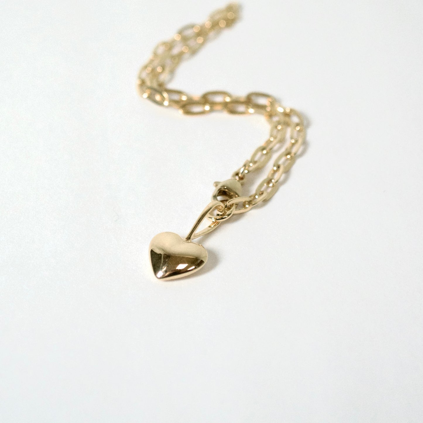 Puffy Heart Bracelet