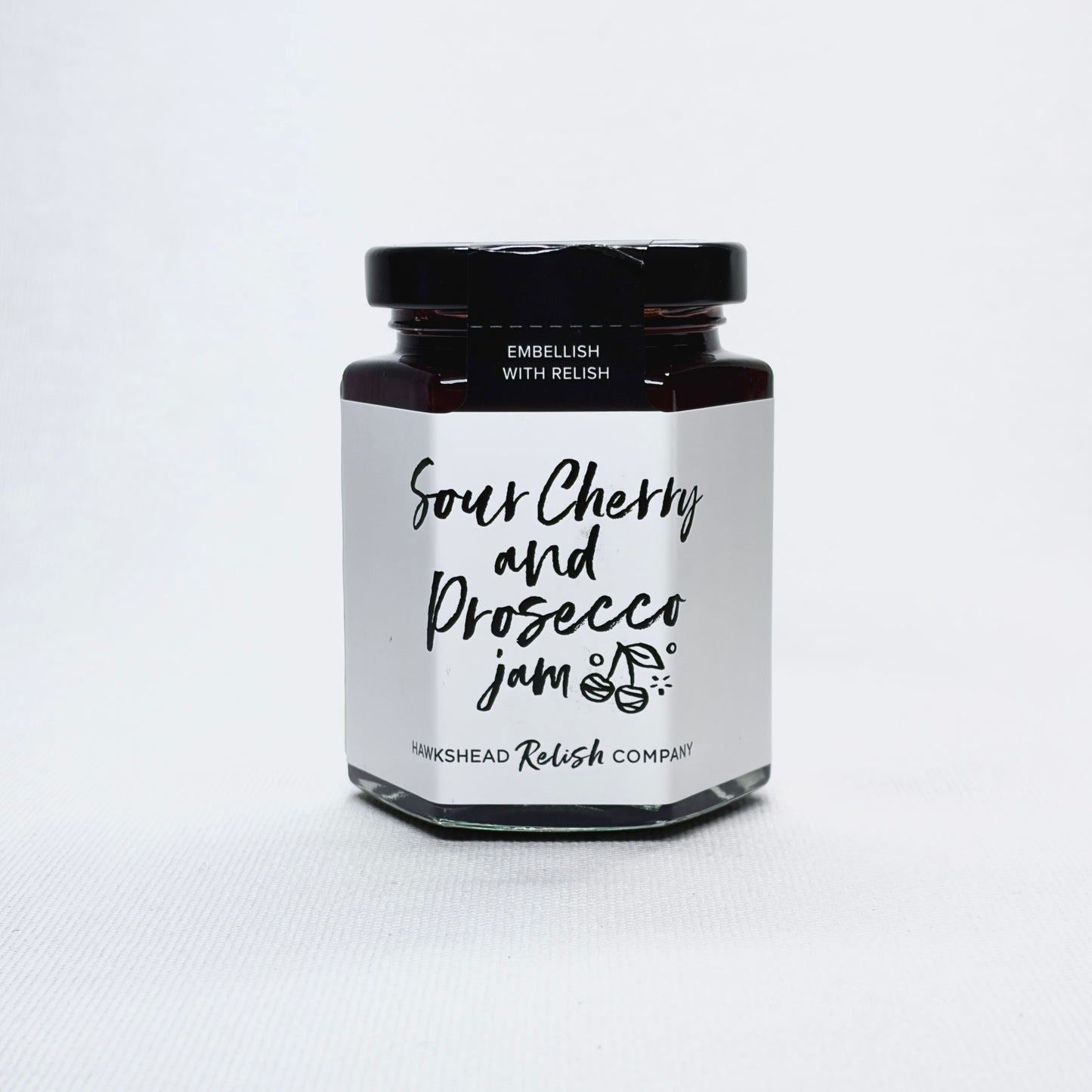 Sour Cherry & Prosecco Jam