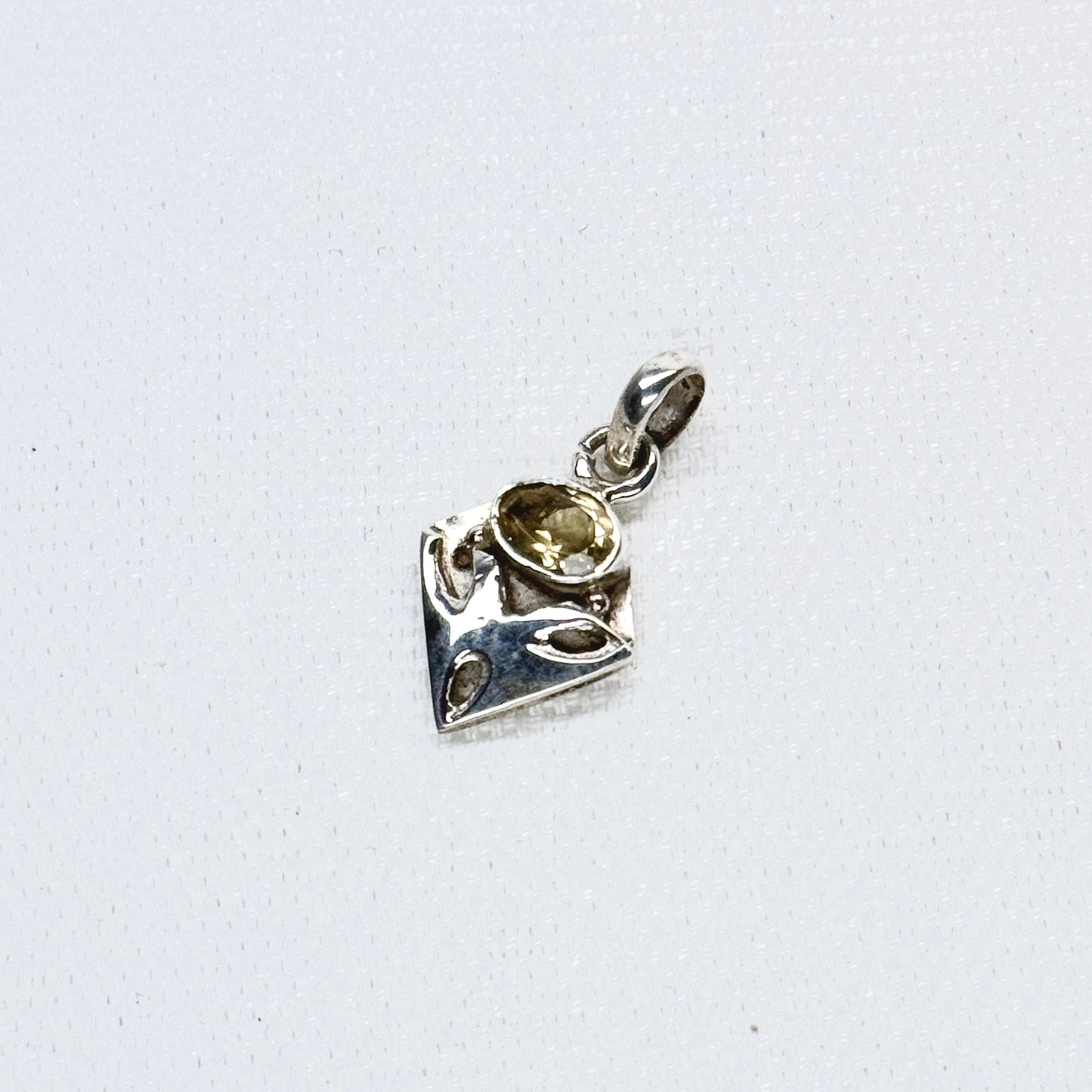 Silver Gem Pendant #6