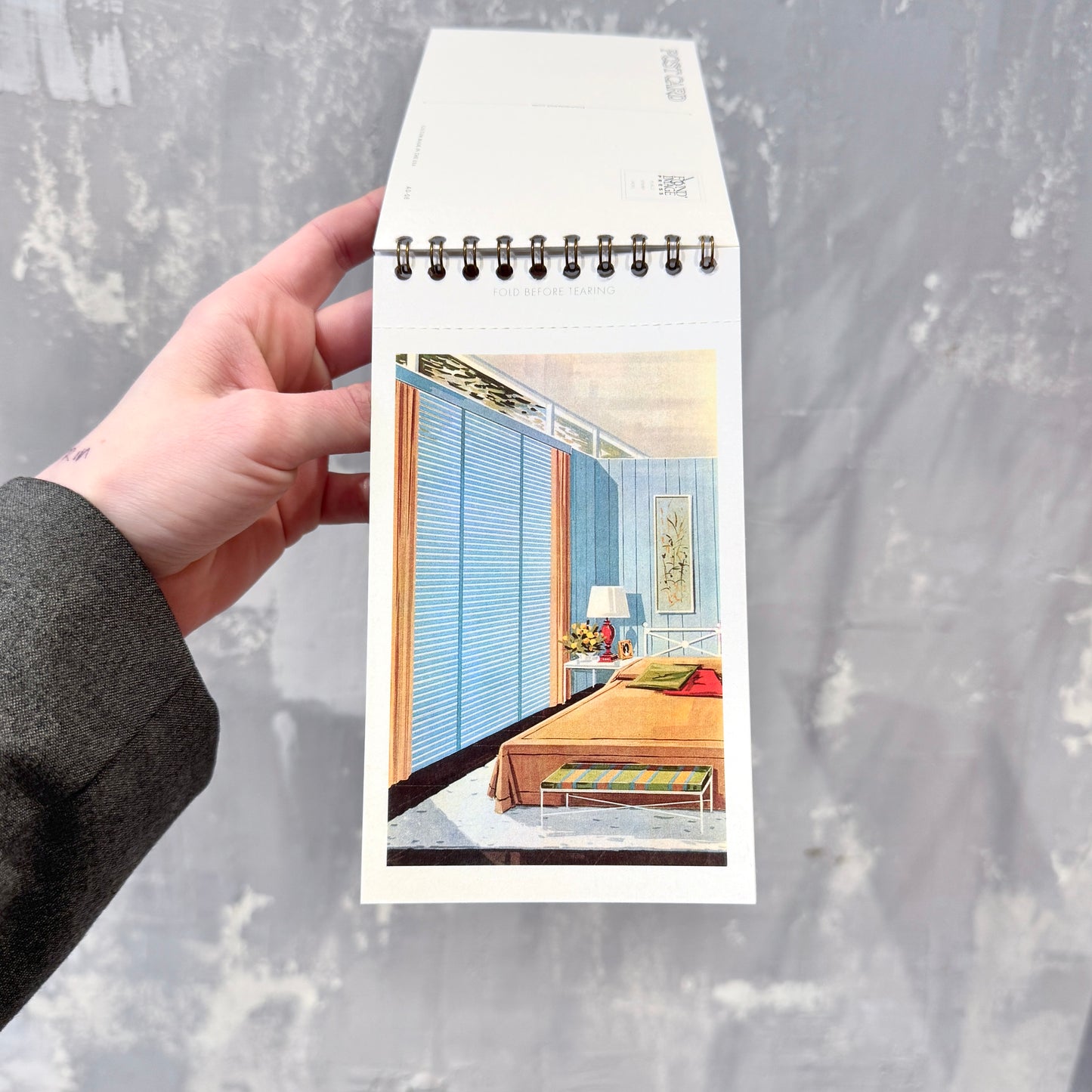 MID-CENTURY MODERN Postcard Booklet