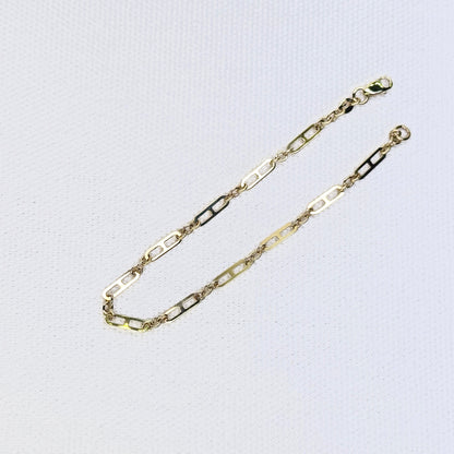 10K Gold Fancy Links Bracelet