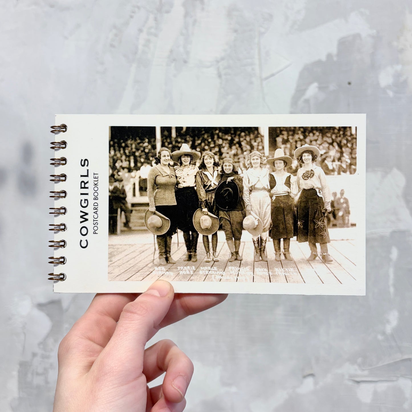 Cowgirls Postcard Booklet