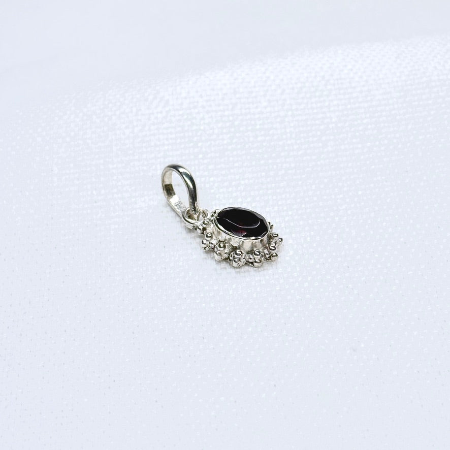Silver Gem Pendant #5