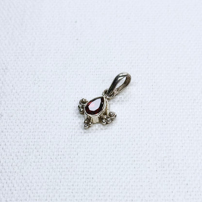Silver Gem Pendant #3