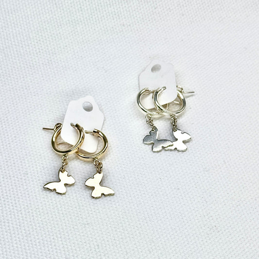 Metamorphosis Butterfly Hoops