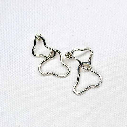 Journey Double Asymmetrical Earrings