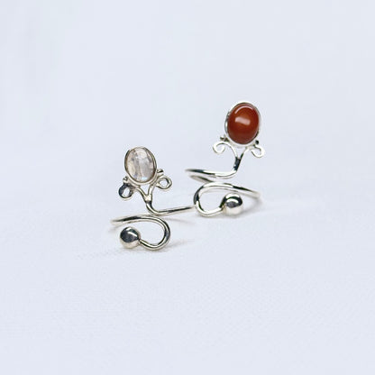 Silver Gemstone Ring #15