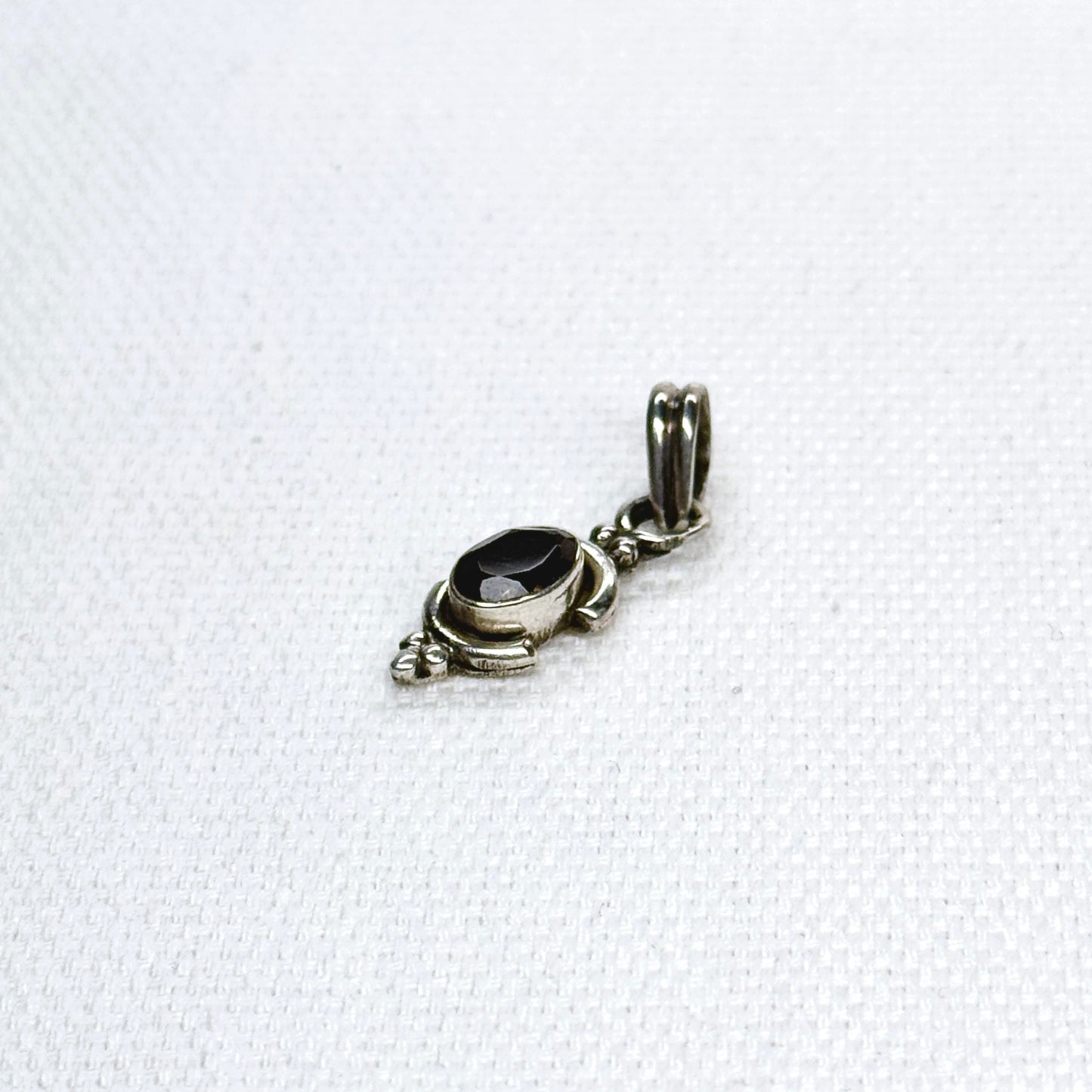 Silver Gem Pendant #2