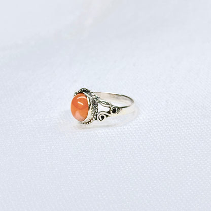 Silver Gemstone Ring #5