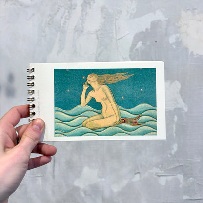Mermaids Postcard Booklet