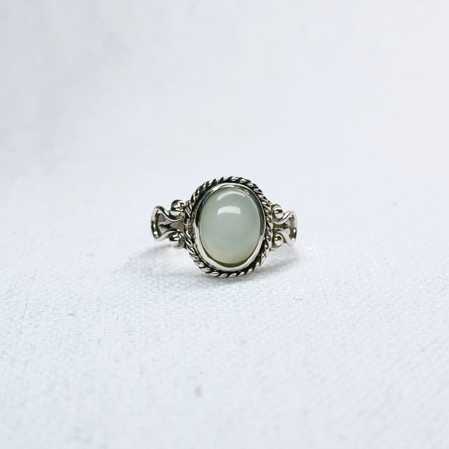 Silver Gemstone Ring #6