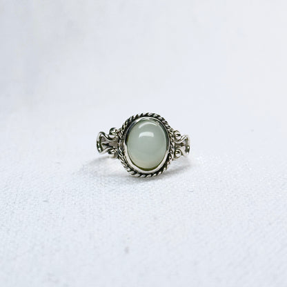 Silver Gemstone Ring #6