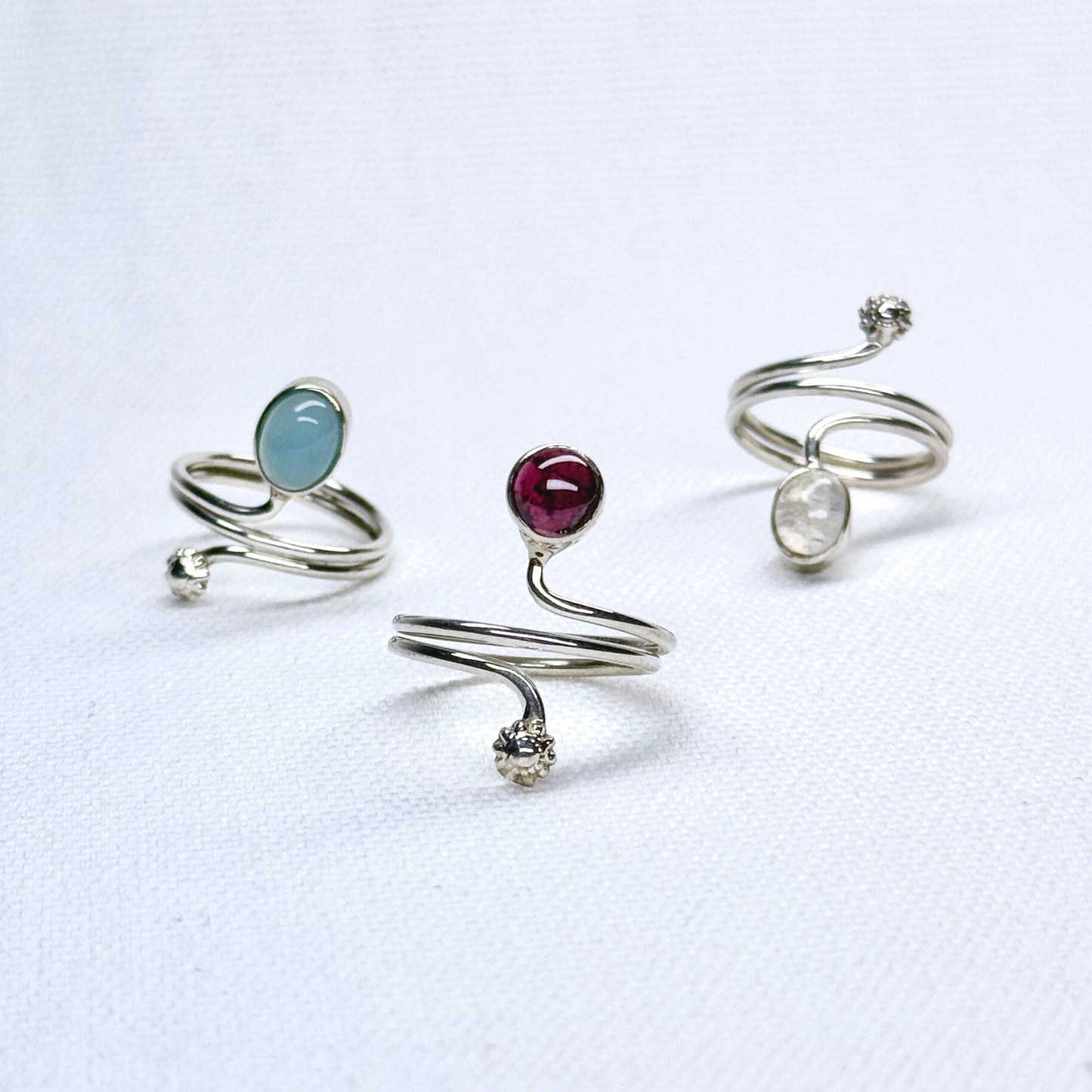 Silver Gemstone Ring #2