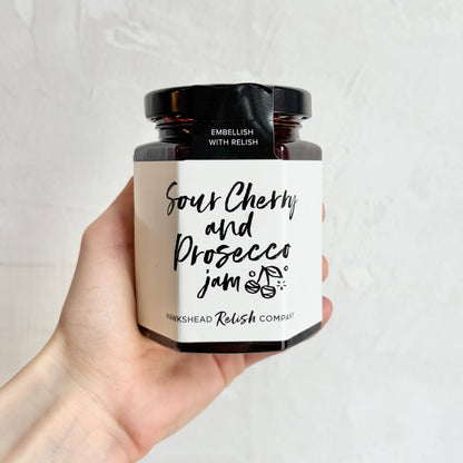 Sour Cherry & Prosecco Jam
