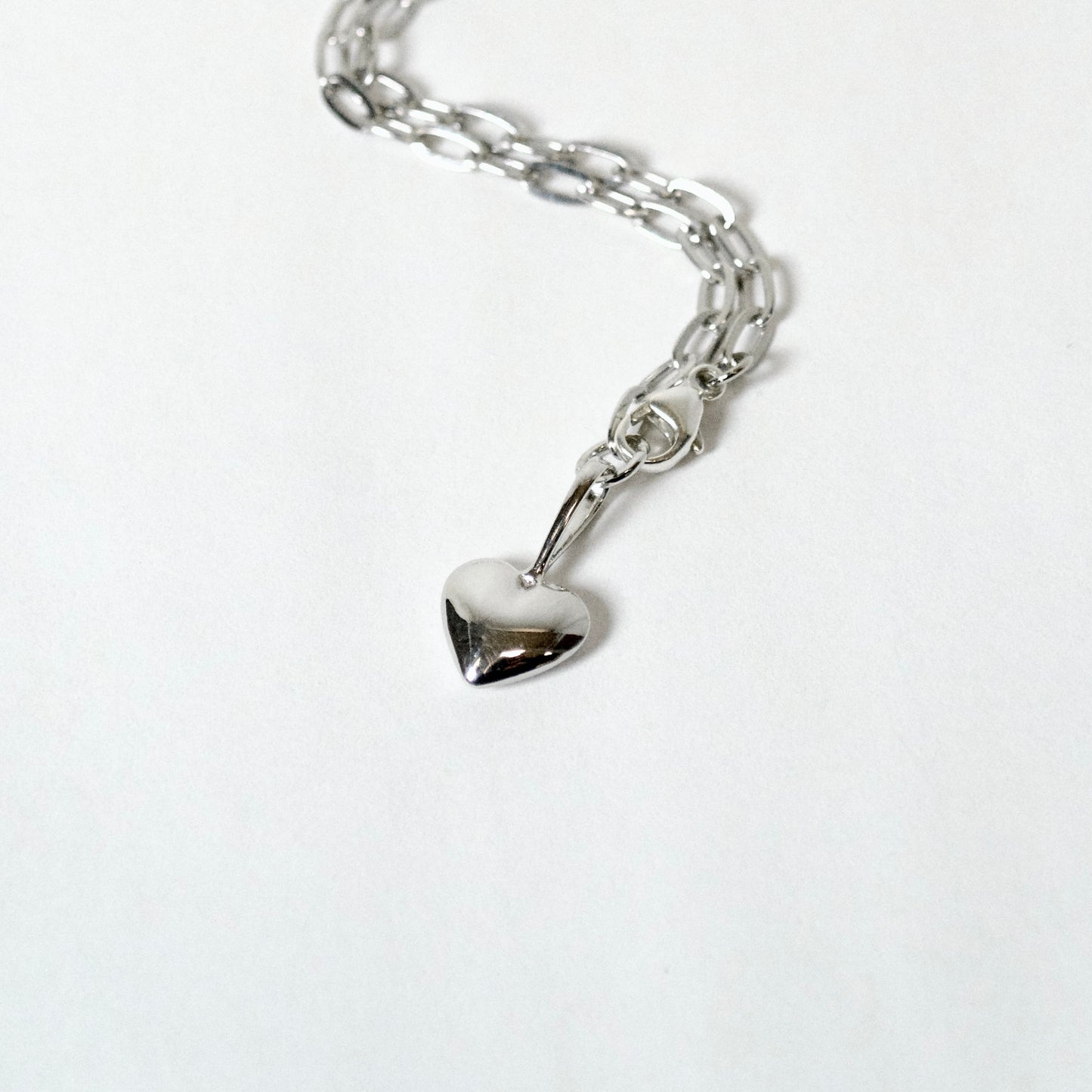 Puffy Heart Bracelet