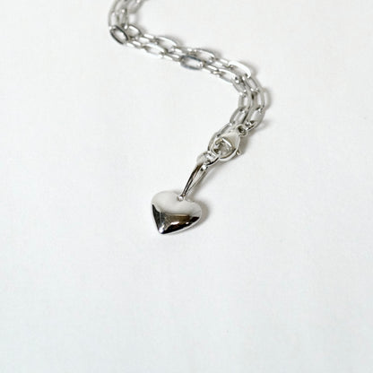 Puffy Heart Bracelet