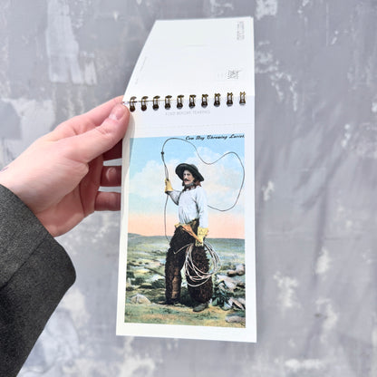 COWBOY Postcard Booklet