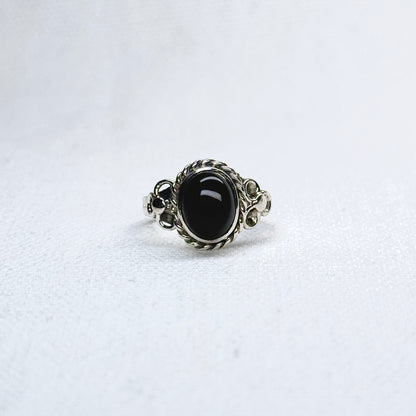 Silver Gemstone Ring #6