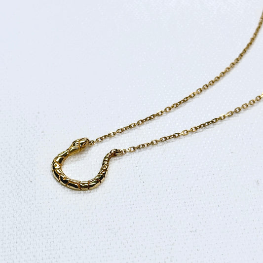 Serpent Charm Holder Necklace