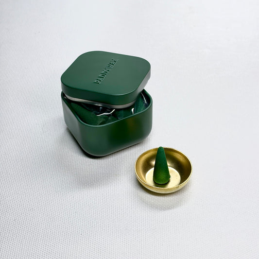 Metal Incense Tin - Wild Mint & Santal