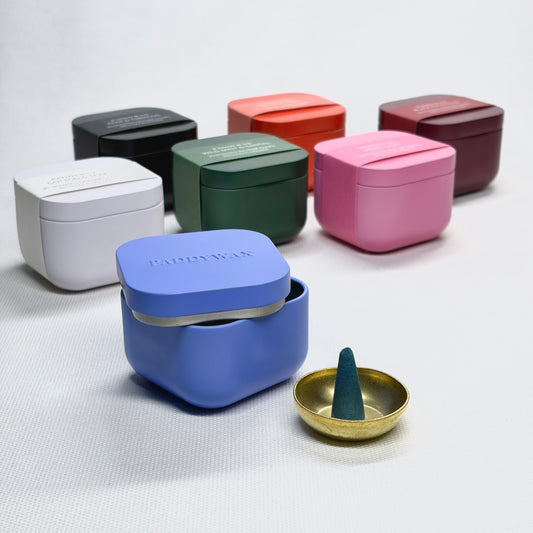Incense Tin: 20 Cones + Holder