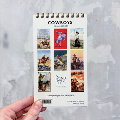 Cowboys Postcard Booklet