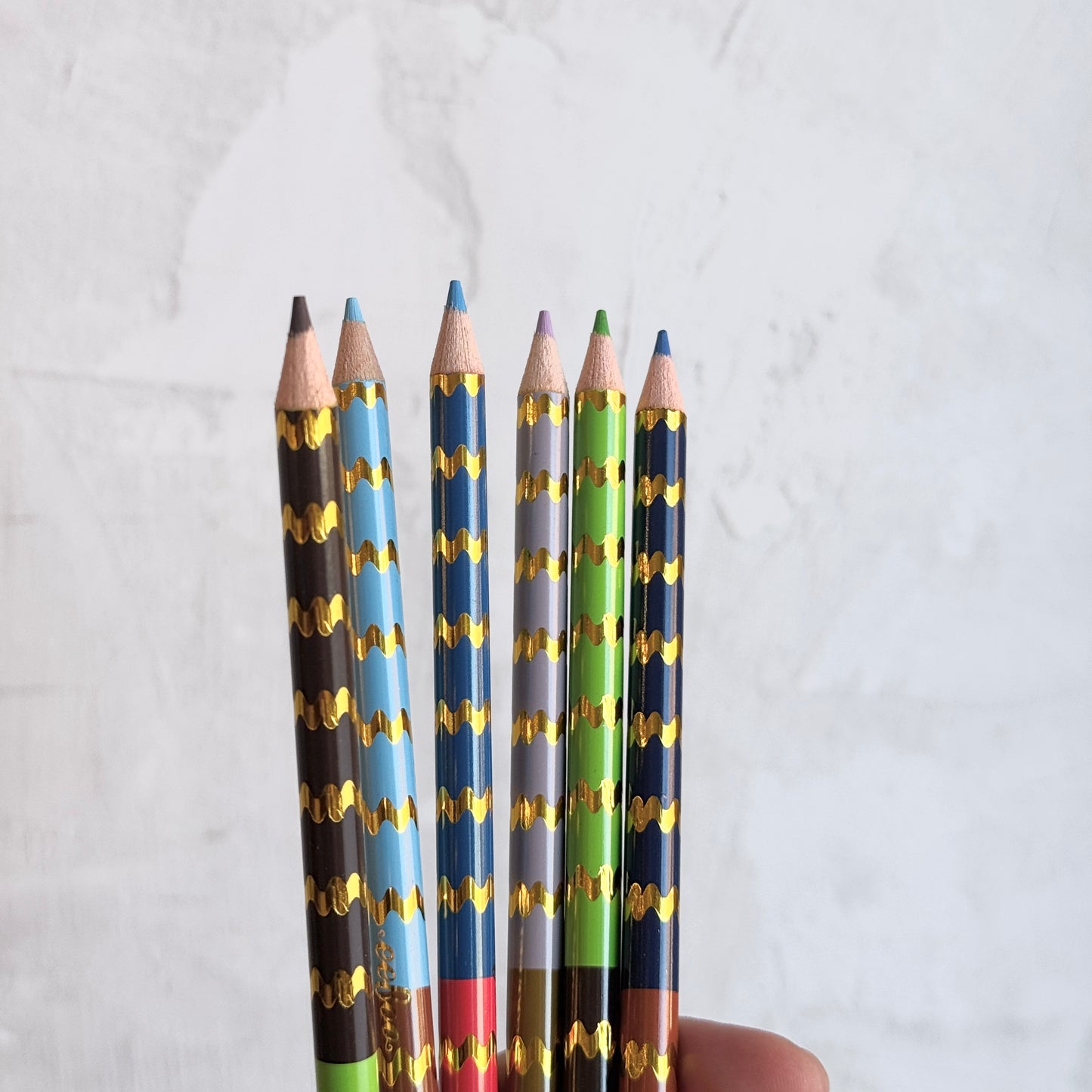 Fawn & Sun 12 Double Sided Color Pencils